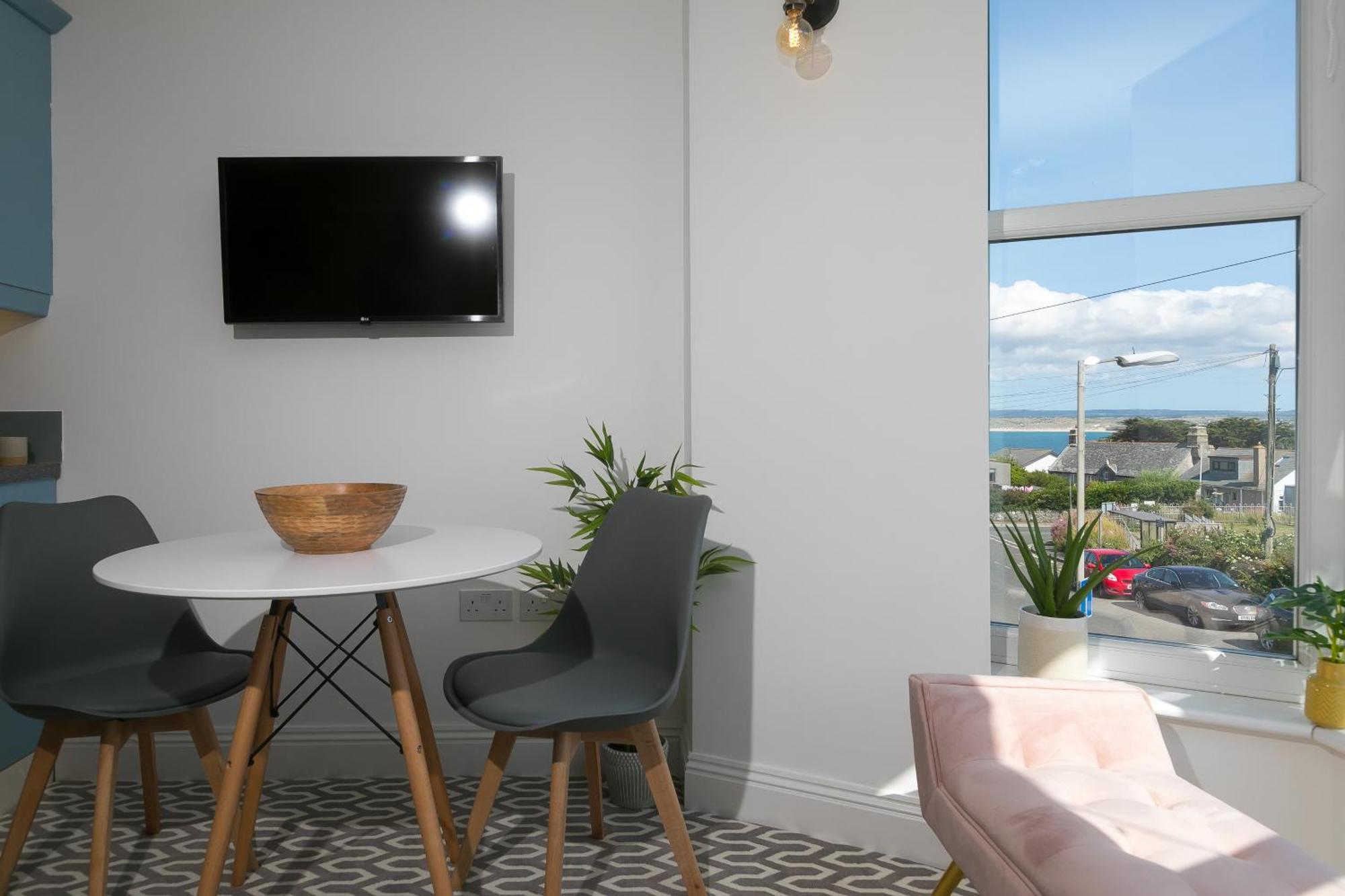 Seabreeze 3 - Seaview & Parking Apartment St Ives  Bagian luar foto