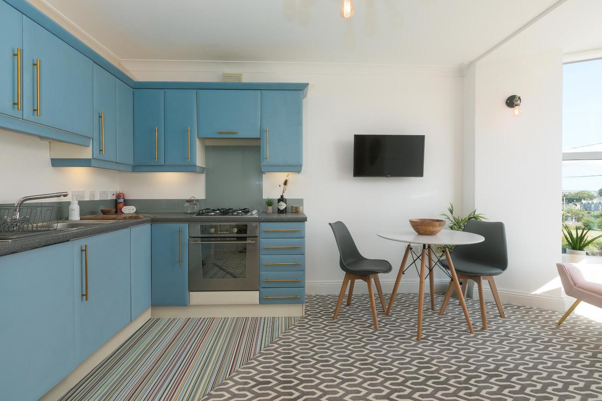 Seabreeze 3 - Seaview & Parking Apartment St Ives  Bagian luar foto