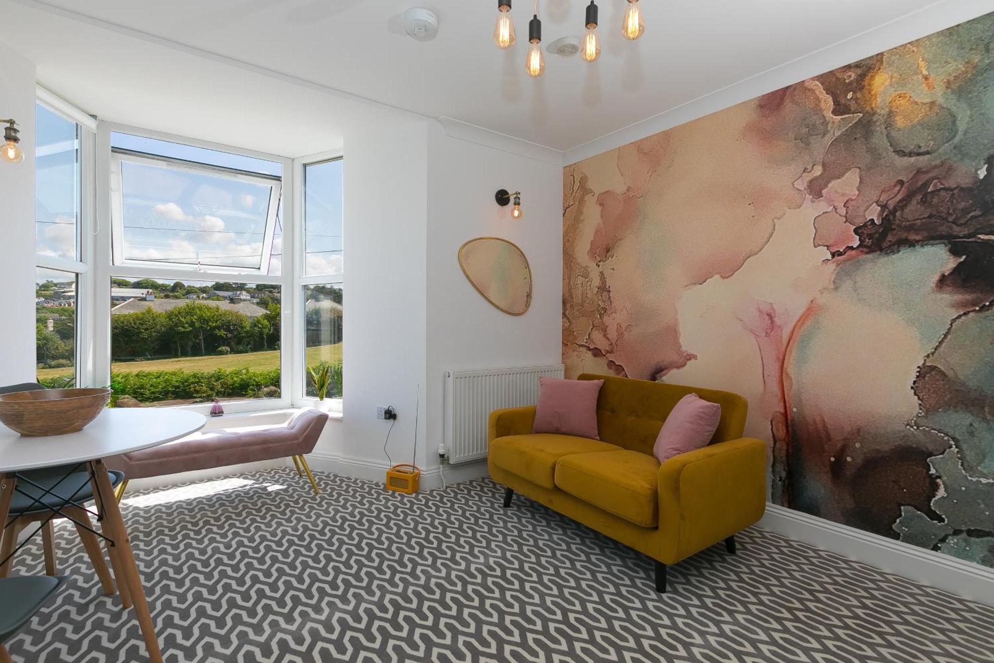 Seabreeze 3 - Seaview & Parking Apartment St Ives  Bagian luar foto