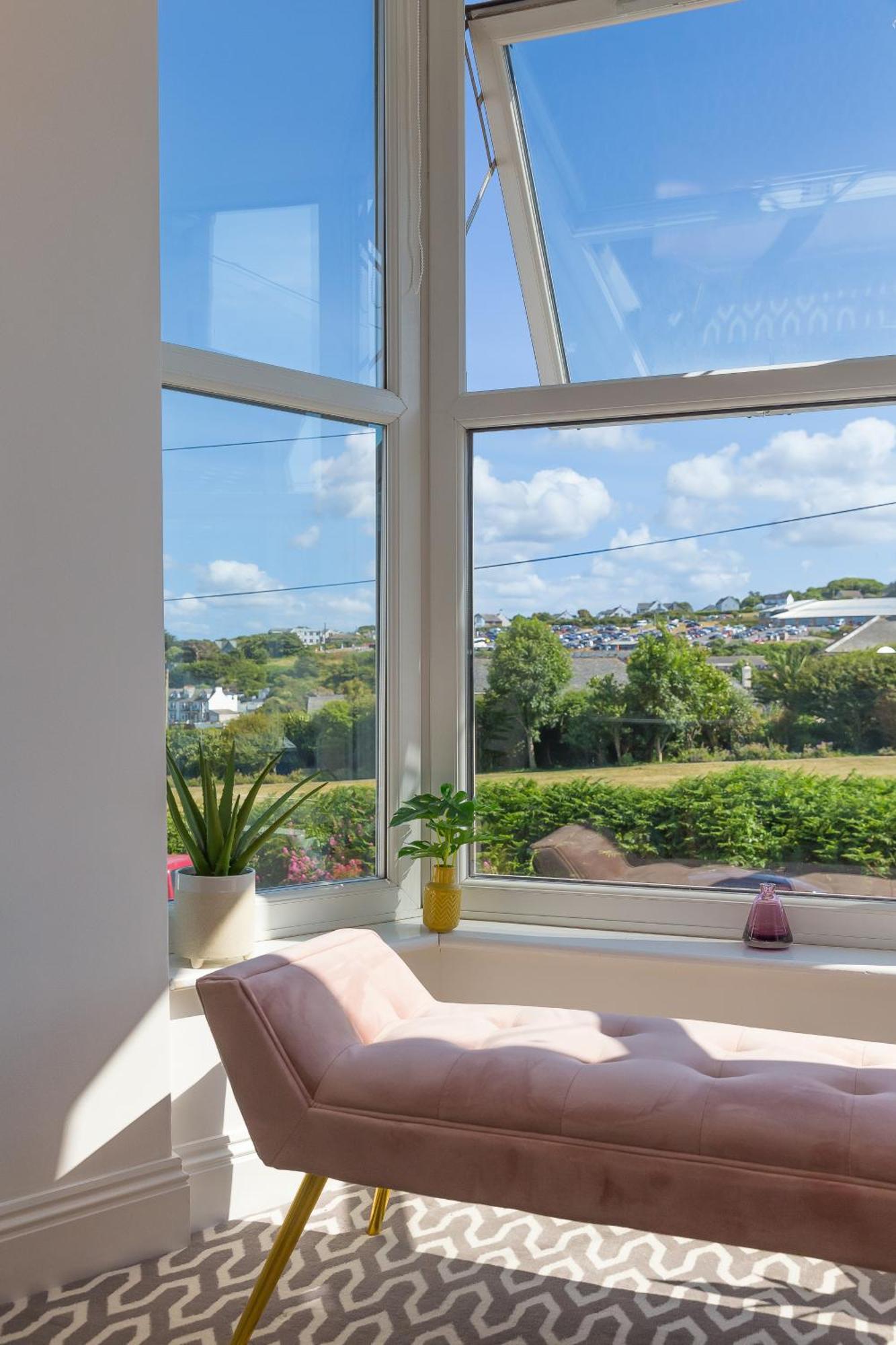Seabreeze 3 - Seaview & Parking Apartment St Ives  Bagian luar foto