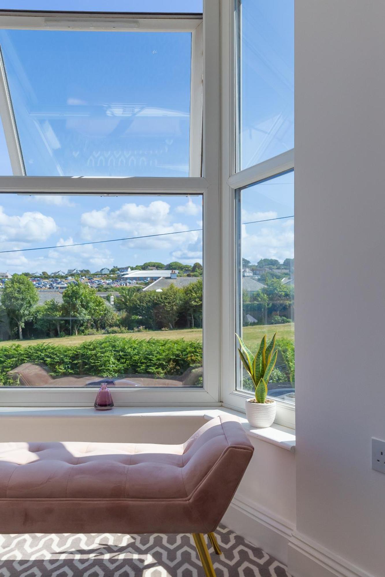 Seabreeze 3 - Seaview & Parking Apartment St Ives  Bagian luar foto